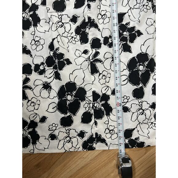 Vintage I Magnin House Dress Sleep Pajama David Brown Floral Small Oversized - Picture 10 of 11